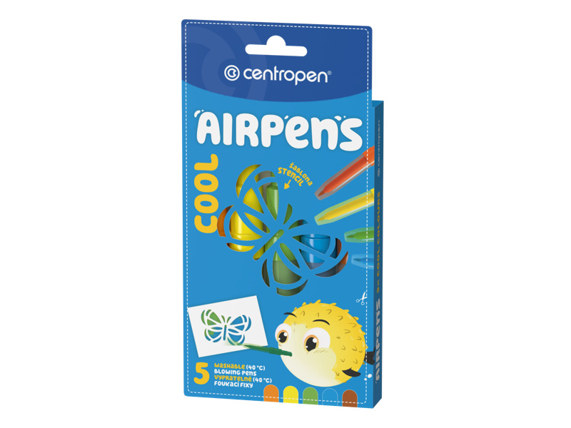 Foukací fixy CENTROPEN 1500/ 5 sada VIVID CENTROPEN, a.s.