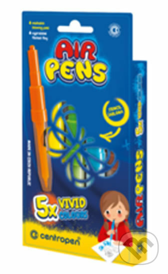 Foukací fixy CENTROPEN 1500/ 5 sada VIVID CENTROPEN, a.s.