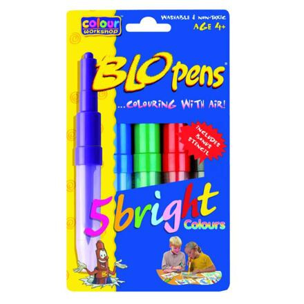 Foukací fixy CENTROPEN 1500/ 5 sada BRIGHT CENTROPEN, a.s.