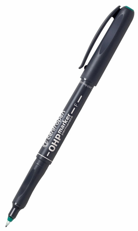 Popisovač na fólie Centropen 2636 - zelený