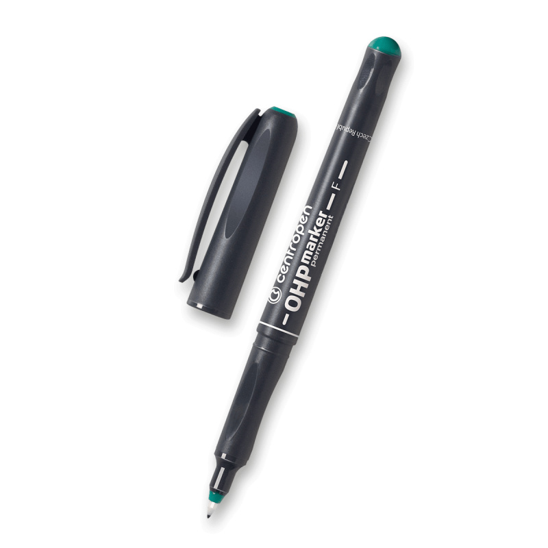 Popisovač na fólie Centropen 2636 - zelený