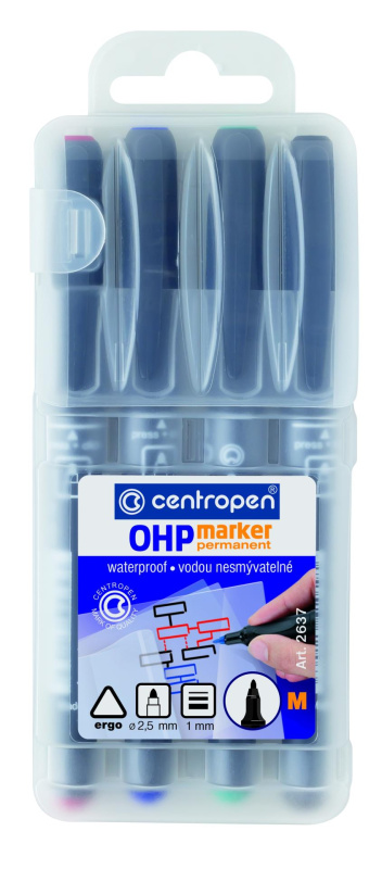 Popisovač CENTROPEN 2637/4 sada CENTROPEN, a.s.