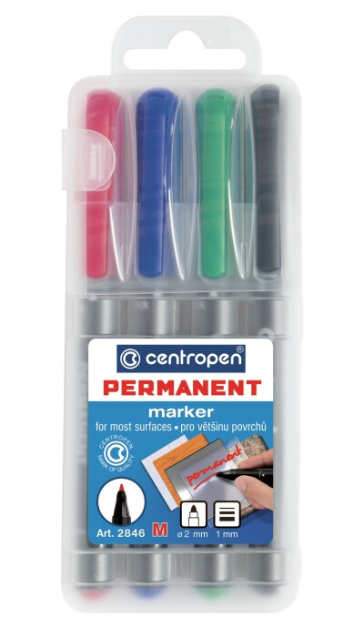 Popisovač CENTROPEN 2846/4 potisk CENTROPEN, a.s.