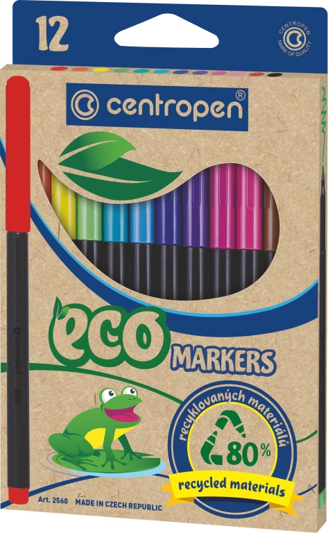 Popisovač Centropen 2560/12 sada Eco CENTROPEN, a.s.