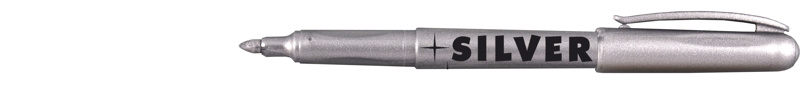 Centropen Permanentní popisovač Centropen 2690 B - stříbrný
