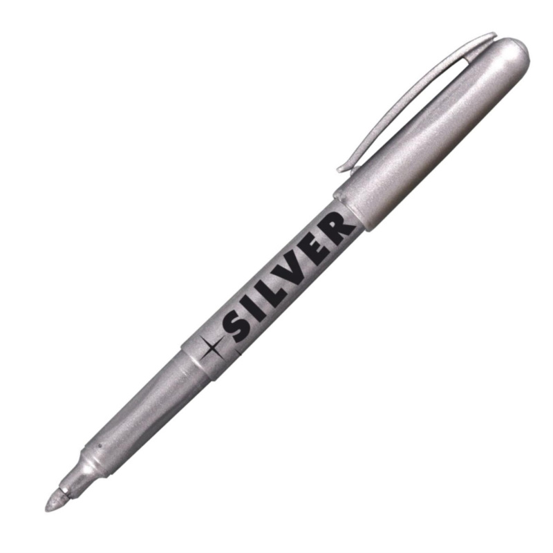 Centropen Permanentní popisovač Centropen 2690 B - stříbrný