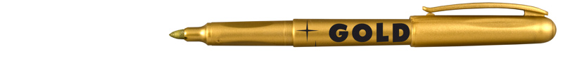 Centropen Permanentní popisovač Centropen 2690 B - zlatý