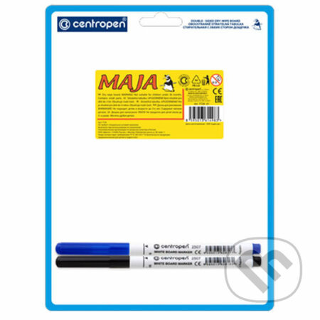 CENTROPEN Stíratelná tabulka A5 (oboustranná) + 2 fixy
