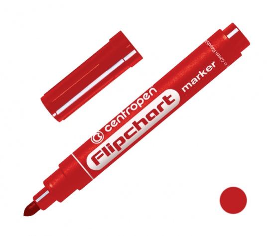 Popisovač CENTROPEN 8550 kulatý červený CENTROPEN, a.s.