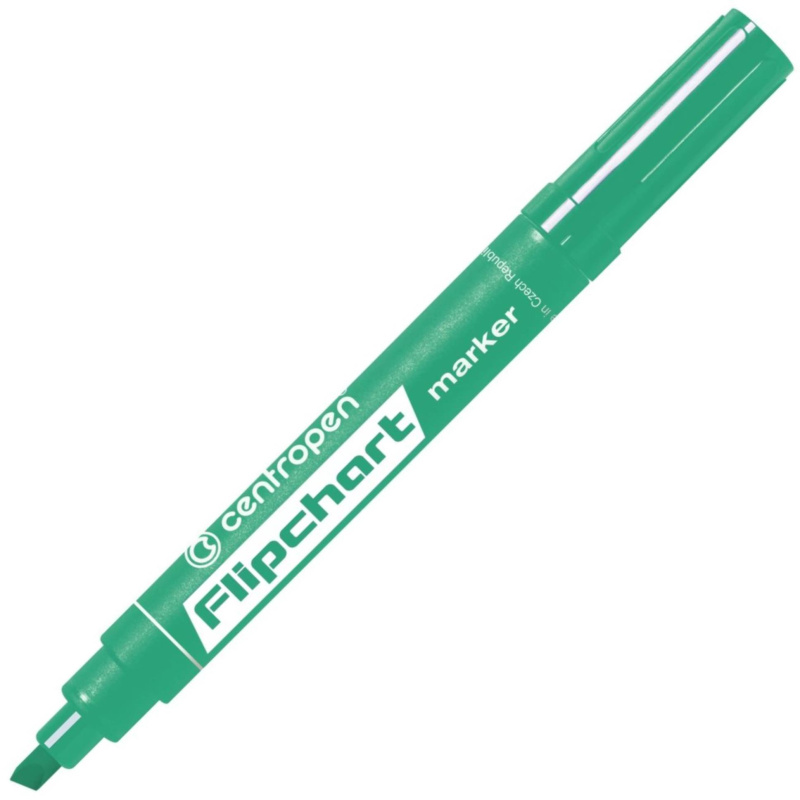 Popisovač CENTROPEN 8560 (8860) zkosený zelený CENTROPEN, a.s.