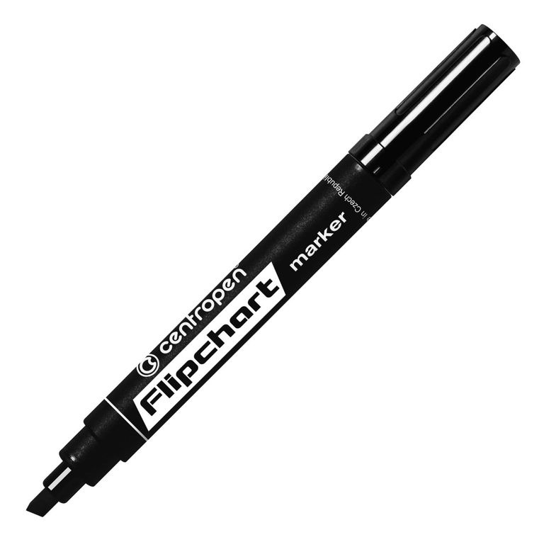 Popisovač CENTROPEN 8560 (8860) zkosený černý CENTROPEN, a.s.