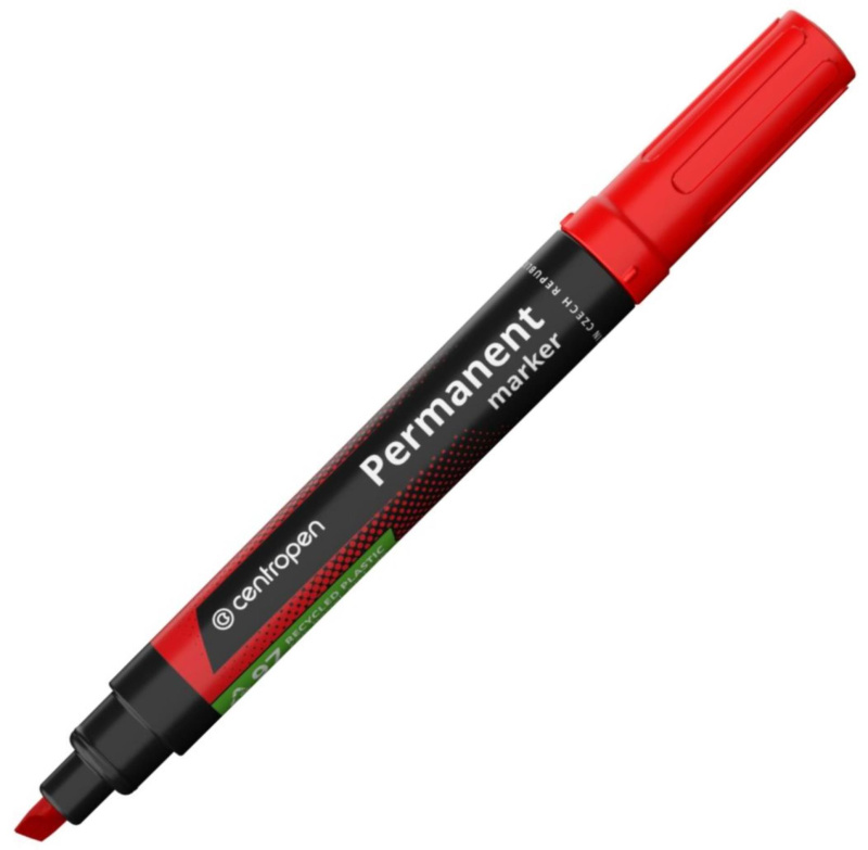 Popisovač CENTROPEN 8576 zkosený červený CENTROPEN, a.s.