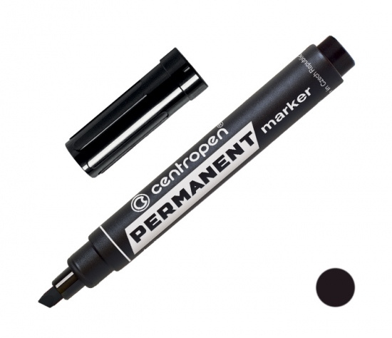 Popisovač CENTROPEN 8576 zkosený černý CENTROPEN, a.s.
