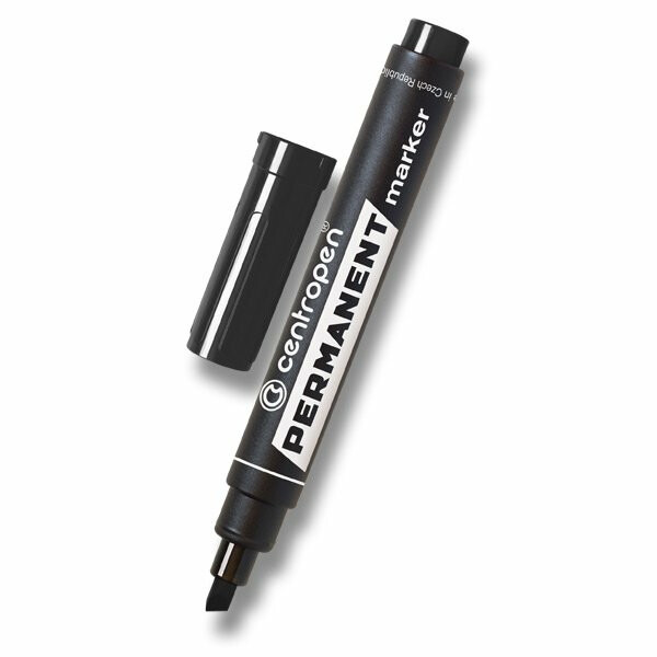 Popisovač CENTROPEN 8576 zkosený černý CENTROPEN, a.s.
