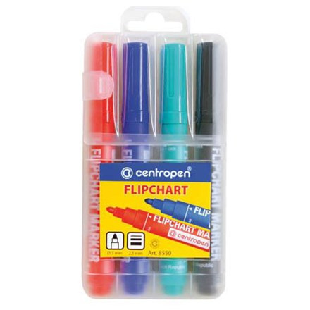 Popisovač CENTROPEN 8550/4 kulatý sada CENTROPEN, a.s.