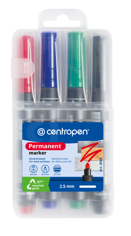 Popisovač CENTROPEN 8566/4 sada CENTROPEN, a.s.