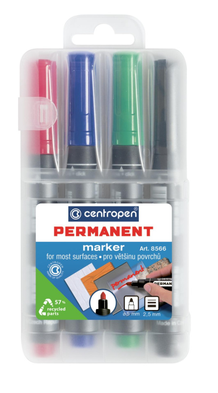 Popisovač CENTROPEN 8566/4 sada CENTROPEN, a.s.