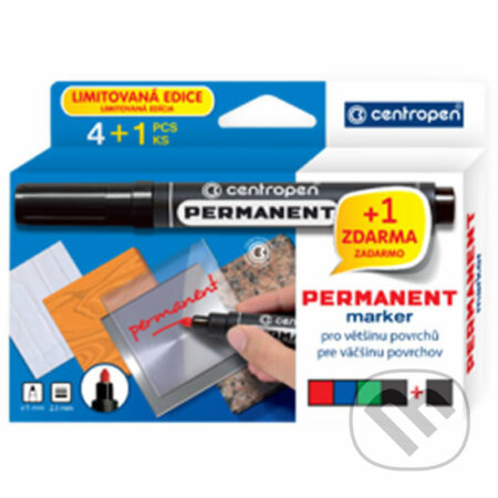Popisovač CENTROPEN 8566/4 sada CENTROPEN, a.s.