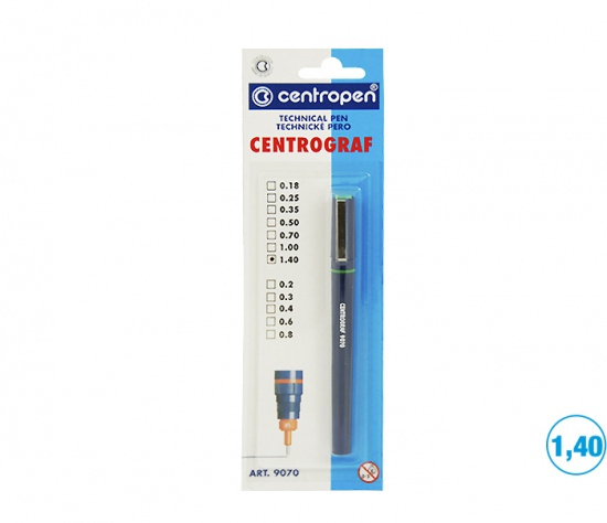 Popisovač CENTROPEN 9070 1,40mm CENTROPEN, a.s.