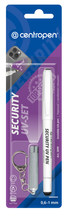Popisovač CENTROPEN 2699 Security UV - set klíčový CENTROPEN, a.s.