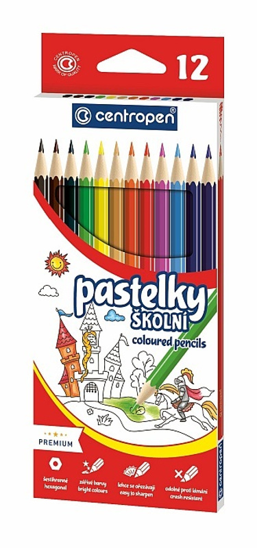 Pastelky 12 barev CENTROPEN, a.s.