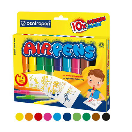 Foukací fixy CENTROPEN 1500/10 sada COOL CENTROPEN, a.s.