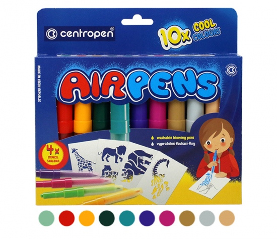 Foukací fixy CENTROPEN 1500/10 sada COOL CENTROPEN, a.s.