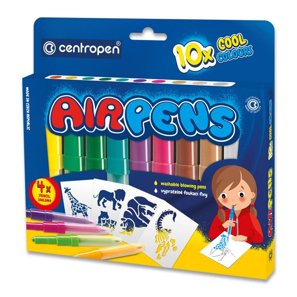 Foukací fixy CENTROPEN 1500/10 sada COOL CENTROPEN, a.s.