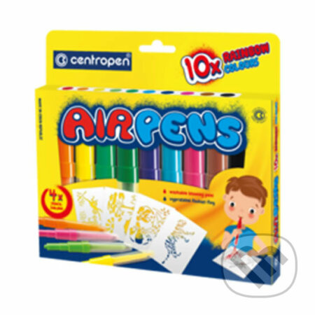 Foukací fixy CENTROPEN 1500/10 sada RAINBOW CENTROPEN, a.s.