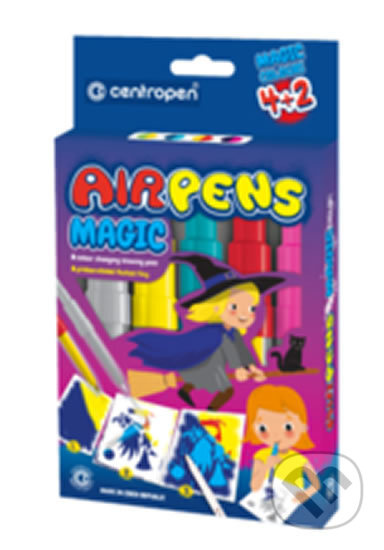 Foukací fixy CENTROPEN 1549/4+2 sada Magic T CENTROPEN, a.s.