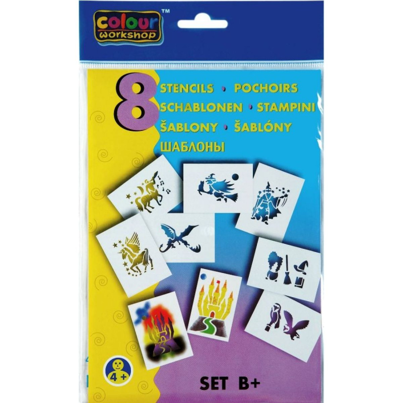 Centropen Šablony 9996 pro foukací fixy set B+