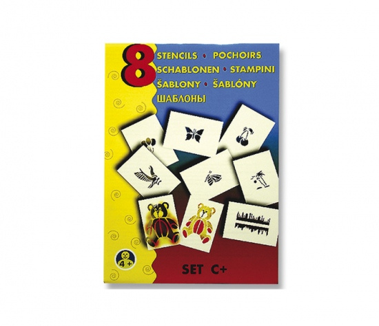 Šablony na foukací fixy Centropen set C+ CENTROPEN, a.s.