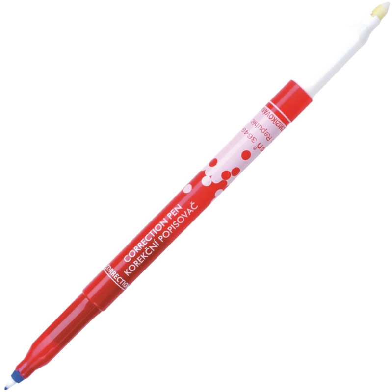 Zmizík Centropen s korektorem 3649 trojhranný CENTROPEN, a.s.