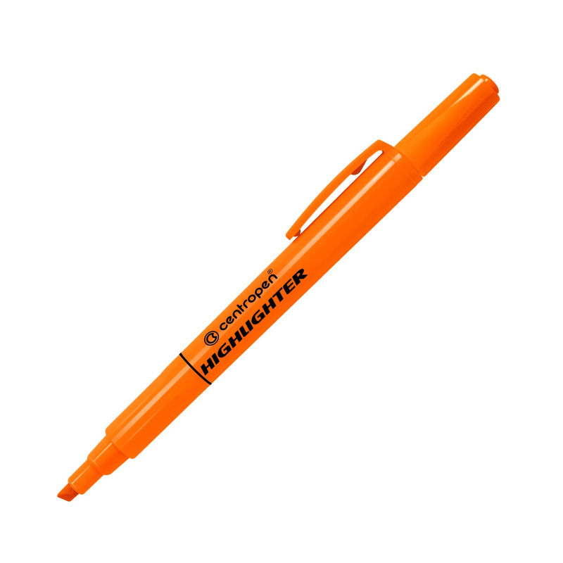 Zvýrazňovač Centropen 8722 oranžový CENTROPEN, a.s.