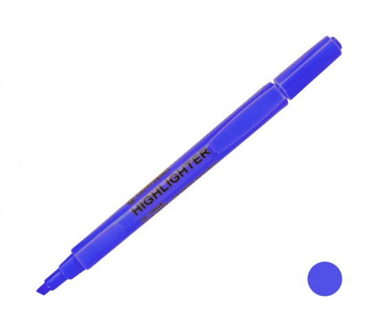 Zvýrazňovač Centropen 8722 modrý CENTROPEN, a.s.
