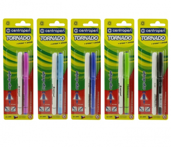 Popisovač Centropen Tornádo + zmizík 2675/2  CENTROPEN, a.s.
