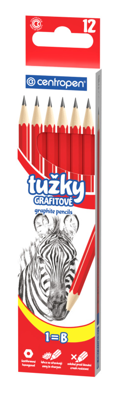 Centropen Tužka grafitová č.1 - balení 12 ks