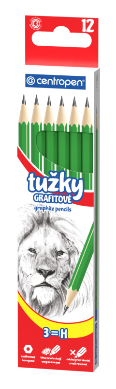 Centropen Tužka grafitová č.3 - balení 12 ks