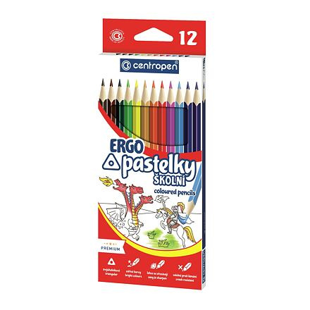 Pastelky 12 trojhranné CENTROPEN, a.s.