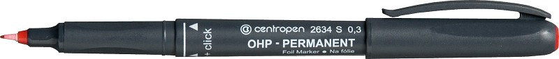 Popisovač CENTROPEN 2634 S červený CENTROPEN, a.s.
