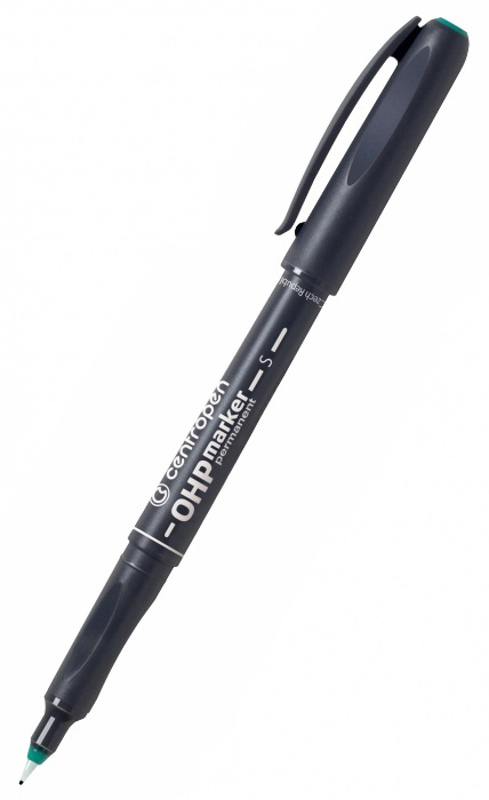 Permanentní popisovač Centropen 2634 S - zelený