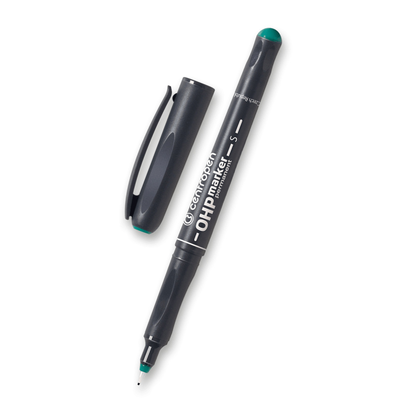 Permanentní popisovač Centropen 2634 S - zelený