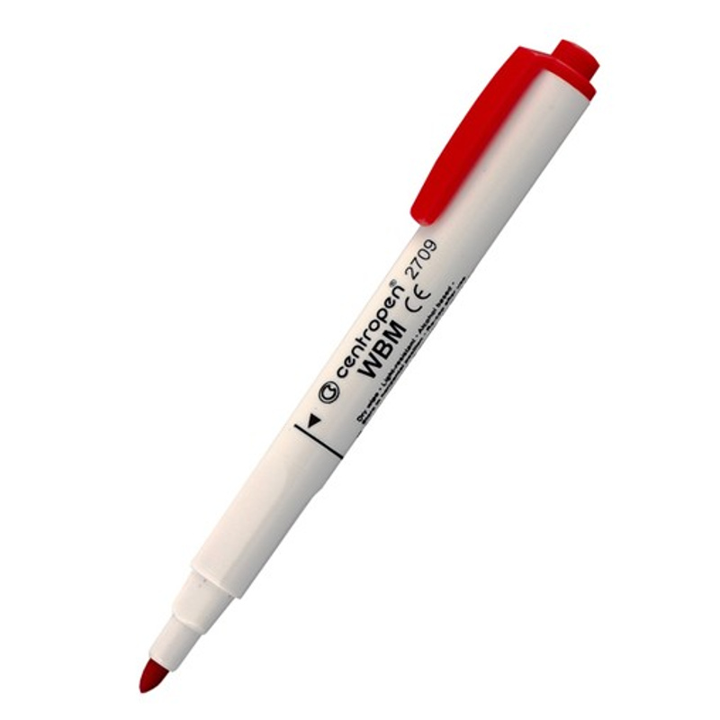 Popisovač CENTROPEN 2709 červený stíratelný CENTROPEN, a.s.