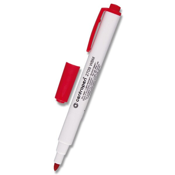 Popisovač CENTROPEN 2709 červený stíratelný CENTROPEN, a.s.