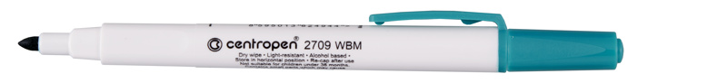 Popisovač CENTROPEN 2709 zelený stíratelný CENTROPEN, a.s.