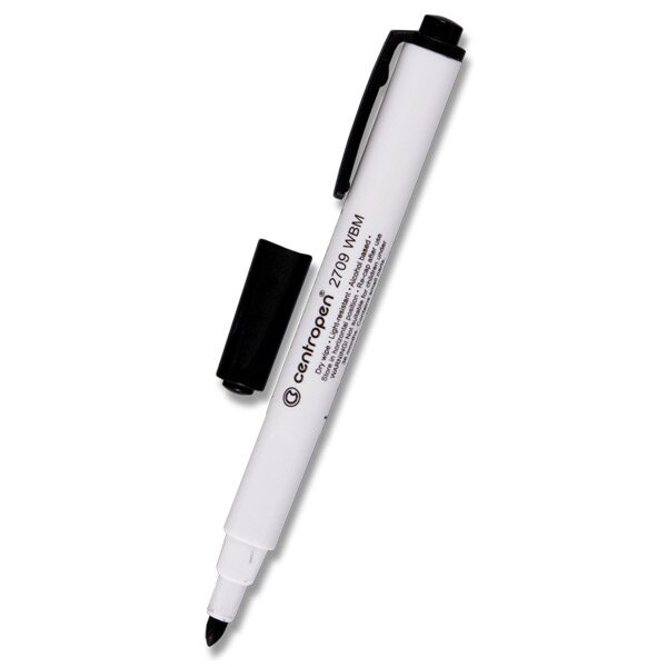 Popisovač CENTROPEN 2709 černý stíratelný CENTROPEN, a.s.