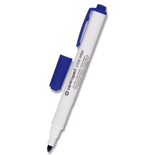 Popisovač CENTROPEN 2709 modrý stíratelný CENTROPEN, a.s.