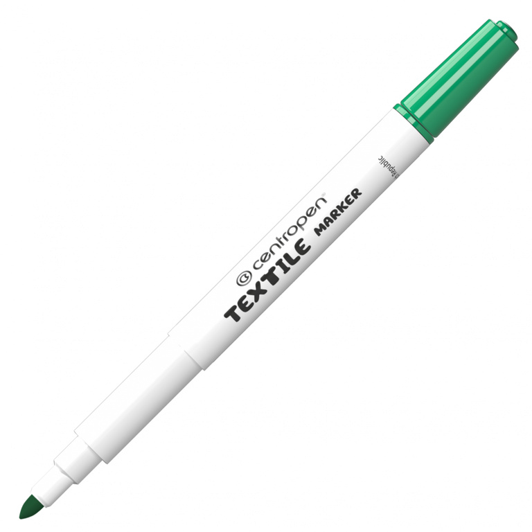 Centropen Popisovač 2739 na textil - zelený