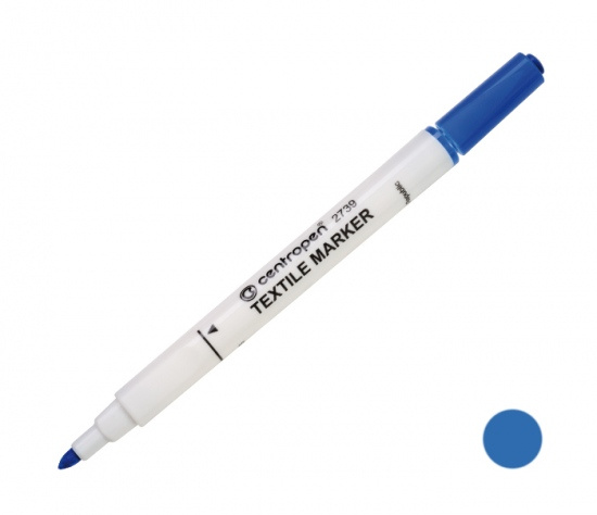 Popisovač CENTROPEN 2739 modrý textil CENTROPEN, a.s.