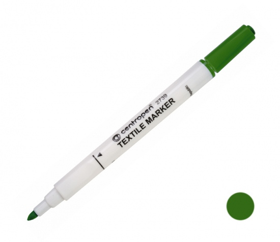 Popisovač CENTROPEN 2739 zelený textil CENTROPEN, a.s.